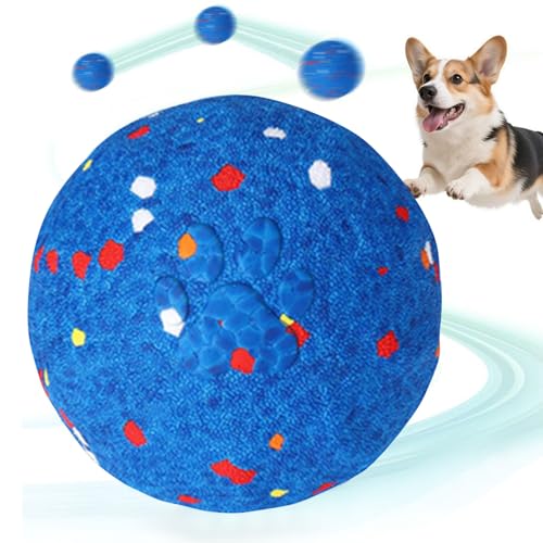 Xijobido Hund Interaktiver Ball - Automatisch Rollender Hundeball,3 Modi Interaktives Hundespielzeug Für Starke Beißer Zahnung Training Drinnen Draußen Xijobido Hund Interaktiver Ball - Automatisch Rollender Hundeball,3 Modi Interaktives Hundespielzeug Für Starke Beißer Zahnung Training Drinnen Draußen von Xijobido
