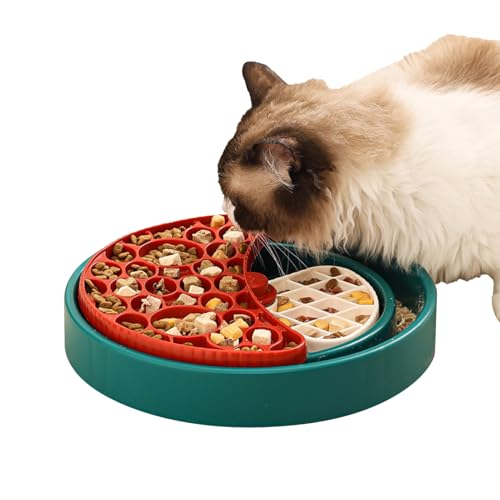 Xijobido Hund Slow Feeder Napf - Interaktiver Hundenapf - Rotierender Futterautomat Mit 360 Grad Drehfunktion Für Sichere Futteraufnahme Gesunde Ernährung Und Stressreduzierung Bei Xijobido Hund Slow Feeder Napf - Interaktiver Hundenapf - Rotierender Futterautomat Mit 360 Grad Drehfunktion Für Sichere Futteraufnahme Gesunde Ernährung Und Stressreduzierung Bei von Xijobido