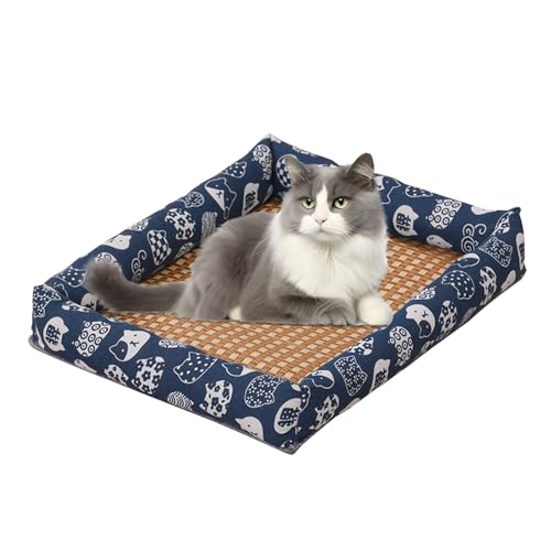 Xijobido Hundekühlmatte - rutschfeste Klima-Hundematte,Katzenmöbel Für Sofa, Auto, Terrasse, Garten & Innenräume Wie Wohnzimmer, Schlafzimmer Und Büro Xijobido Hundekühlmatte - rutschfeste Klima-Hundematte,Katzenmöbel Für Sofa, Auto, Terrasse, Garten & Innenräume Wie Wohnzimmer, Schlafzimmer Und Büro von Xijobido