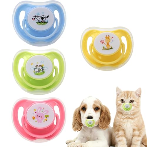 Xijobido Katzen Schnuller Für Kätzchen | Katzen Und Hunde Beruhigungssauger | 4 Stück Schmetterlingsförmiges Silikonspielzeug Mit Staubschutzhülle Zum Beruhigen Bei Zahnen Und Xijobido Katzen Schnuller Für Kätzchen | Katzen Und Hunde Beruhigungssauger | 4 Stück Schmetterlingsförmiges Silikonspielzeug Mit Staubschutzhülle Zum Beruhigen Bei Zahnen Und von Xijobido