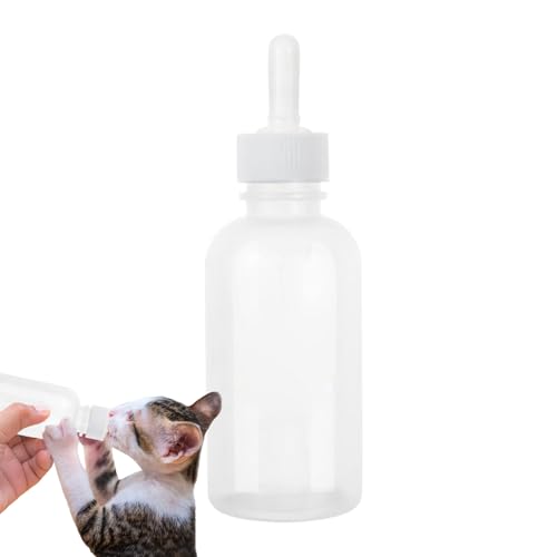 Xijobido Katzenflasche Für Babys,Milch und Wasserspender für Haustiere - 120 Ml Weiche Trinkflasche Für Katzen Welpen Hamster Camping Reisen Auto Zu Hause Xijobido Katzenflasche Für Babys,Milch und Wasserspender für Haustiere - 120 Ml Weiche Trinkflasche Für Katzen Welpen Hamster Camping Reisen Auto Zu Hause von Xijobido