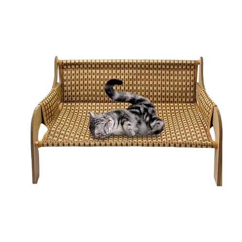 Xijobido Katzenhängematte – Hundesofa Katzenmöbel Schlafbett – erhöhter kühlender Lounge-Stuhl, Haustierbedarf, Möbel für Wohnzimmer, Schlafzimmer, Outdoor, Innenbereich, Haustiere, Kätzchen, Welpen Xijobido Katzenhängematte – Hundesofa Katzenmöbel Schlafbett – erhöhter kühlender Lounge-Stuhl, Haustierbedarf, Möbel für Wohnzimmer, Schlafzimmer, Outdoor, Innenbereich, Haustiere, Kätzchen, Welpen von Xijobido