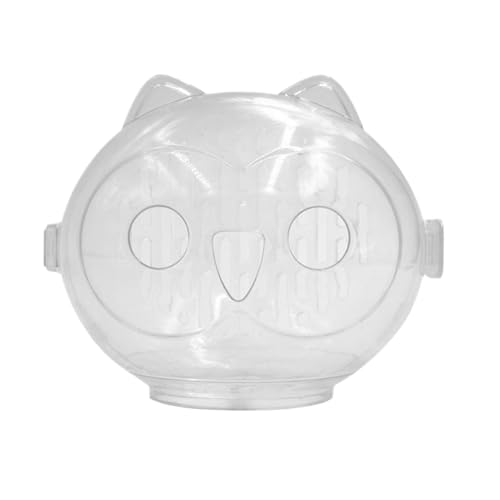 Xijobido Katzenmündung für die Pflege, Haustierpfeilermündung,Transparent atmungsaktive Katzen -Astronauten -Mündung - Stylish Pet Mund Cover, Mehrzweckkätzchenhaube zum Vorbeugen von, Lecken Xijobido Katzenmündung für die Pflege, Haustierpfeilermündung,Transparent atmungsaktive Katzen -Astronauten -Mündung - Stylish Pet Mund Cover, Mehrzweckkätzchenhaube zum Vorbeugen von, Lecken von Xijobido