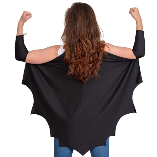 Xijobido Kostüm | Grusel Schwarzer Umhang,Gotische Stil Verkleidung Für Halloween Partys Kinder Kostüm Accessoires von Xijobido