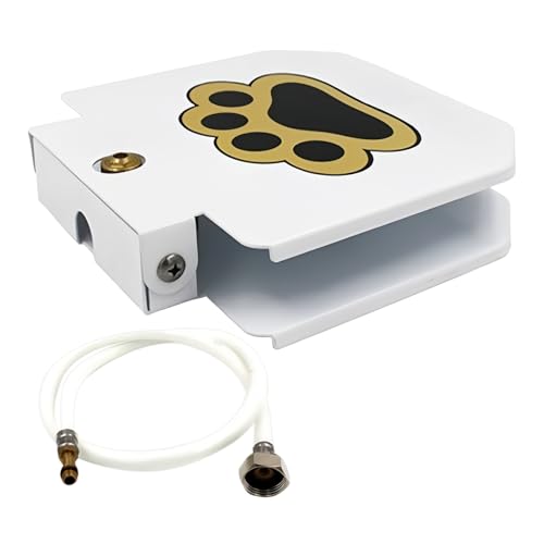 Xijobido Outdoor Hundewasserspender - Pfotengesteuertes Trinkwasserspiel Für Hunde,Outdoor Tränke Für Welpen & Hunde Im Garten Rasen Terrasse Hof von Xijobido
