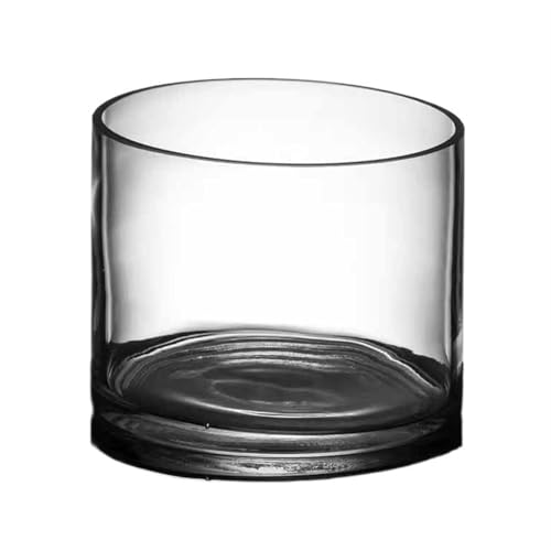 Xilin-872 Aquarien Kreatives Aquarium-Aquarium-Zylinder-Design, transparentes Glas, Aquarium, Home-Office-Schreibtisch-Dekoration Desktop-Aquarium von Xilin-872