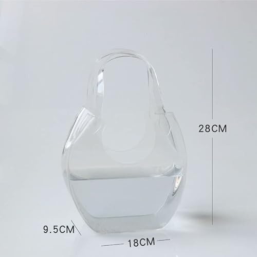 Aquarien Hand Geblasenes Glas Tropische Figuren Sammlerstücke Ornament, Glas Angelfish Sea Tier Skulptur for Tank Aquarium Dekor Desktop-Aquarium(Weiß) von Xilin-872