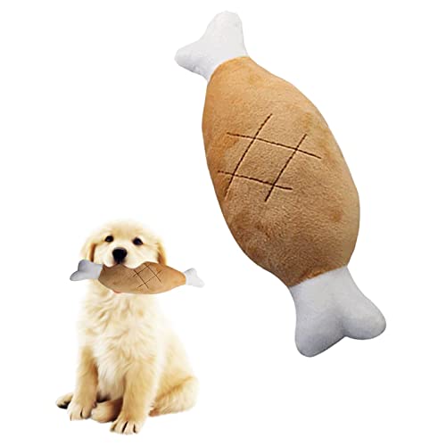 Ximan Haustier Plüschtier - Lustiges Obstkauspielzeug für Hunde - Leckerli-Spielzeug für Haustiere, waschbar, kleine Hunderasse, Kauspielzeug, Baumwollgewebe, saubere Zähne, Massage-Zahnfleisch von Ximan