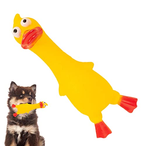 Ximan Kaupuppe für Hunde | Hundebeißspielzeug,Vinyls Enten-Beißring, Kühe, Schafe, Geräuschspielzeug für Haustiere, Katzen, lindert Zahnungsbeschwerden von Ximan