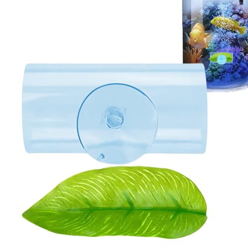 Acrylbetta -Tunnel für Fischtank - Betta Fisch ruhend Blattpolsterröhre | Anreicherungsröhre für Betta Laichen und Versteck | Multifunktional Betta Schwimmtunnel, Fischtankdekorationen für Aquarien Acrylbetta -Tunnel für Fischtank - Betta Fisch ruhend Blattpolsterröhre | Anreicherungsröhre für Betta Laichen und Versteck | Multifunktional Betta Schwimmtunnel, Fischtankdekorationen für Aquarien von Xinhuju
