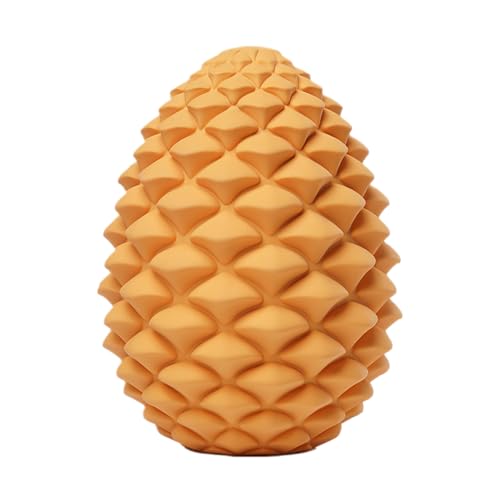 Creative Dog Treat Toy - Hochleistungskegelkegelkegelform, starkes kaues resistentes Spielspielzeug für aggressive Haustiere, lustige interaktive Aktivität, sicherer dauerhafter Build | Hundespielzeug von Xinhuju