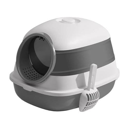 Geschlossene Katzentoilette, extra große Katzentoilette | Geschlossene Katzentoilette mit Katzenstreu | Große Faltbare Katzentoilette mit Schaufel, Katzentoilette, für Geschlossene Katzentoilette, extra große Katzentoilette | Geschlossene Katzentoilette mit Katzenstreu | Große Faltbare Katzentoilette mit Schaufel, Katzentoilette, für von Xinhuju