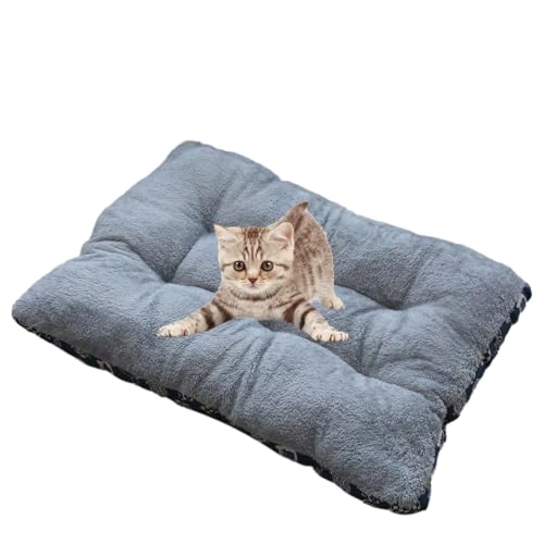 Haustierhundmatratze - Plush Pet Bett, flauschiges Plüsch -Haustierbett | Anti-Angst-Haustierbett kuscheln rundes Kissen Nicht-Skid-Boden-Waschanschluss, Hund Kiste Waschbare Abdeckung Kunstpe Haustierhundmatratze - Plush Pet Bett, flauschiges Plüsch -Haustierbett | Anti-Angst-Haustierbett kuscheln rundes Kissen Nicht-Skid-Boden-Waschanschluss, Hund Kiste Waschbare Abdeckung Kunstpe von Xinhuju