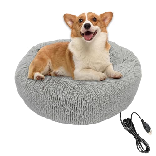 Heizbett für Hunde – elektrisches USB-Heizbett für Hunde, Winter-Heizkissen, weich und bequem für Haustiere für Katzen | Heizbett für Haustiere Heizbett für Hunde – elektrisches USB-Heizbett für Hunde, Winter-Heizkissen, weich und bequem für Haustiere für Katzen | Heizbett für Haustiere von Xinhuju
