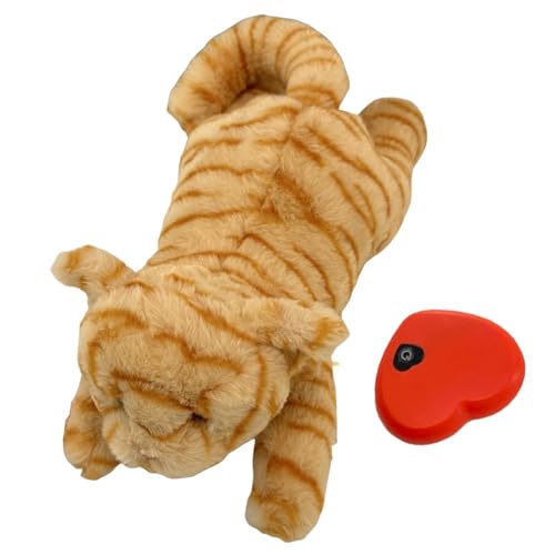 Herzschlagspielzeug für Katzen, Herzschlagspielzeug | Plüsch-Haustierspielzeug mit Herzschlag für Welpen,Haustier-Stressabbau und beruhigende Schlafhilfe, Komfortspielzeug für das Verhaltenstraining f Herzschlagspielzeug für Katzen, Herzschlagspielzeug | Plüsch-Haustierspielzeug mit Herzschlag für Welpen,Haustier-Stressabbau und beruhigende Schlafhilfe, Komfortspielzeug für das Verhaltenstraining f von Xinhuju