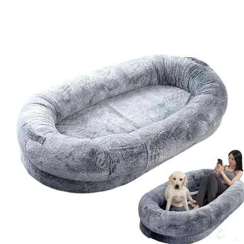 Hundebett für Menschen, menschliche Größe – Hundebett für Erwachsene – waschbares Hundebett aus -Schaum, Abnehmbarer Sitzsack für schlafende Personen Hundebett für Menschen, menschliche Größe – Hundebett für Erwachsene – waschbares Hundebett aus -Schaum, Abnehmbarer Sitzsack für schlafende Personen von Xinhuju