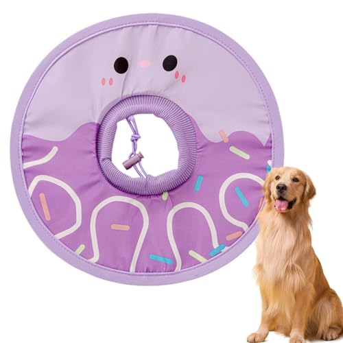 Katzenkegel-Halsband – faltbarer Katzenhals-Kegel | bequemer Haustier-Hals-Donut, schützendes elisabethanisches Halsband für kleine Kätzchen, Welpen Katzenkegel-Halsband – faltbarer Katzenhals-Kegel | bequemer Haustier-Hals-Donut, schützendes elisabethanisches Halsband für kleine Kätzchen, Welpen von Xinhuju