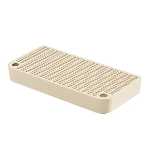Katzenstreu Rampe - Waschmaschinenschachtel Schritt, Bodenpedalschale | Indoor-Pier-Toilettenschritt, wasserdichte Anti-Skid-Plattform, langlebiges Kätzchen-Trainingszubehör für Hasenkäfig Tie von Xinhuju