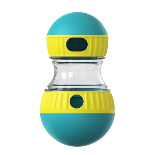 Leckerli-Spenderball, Leckerliball für Hunde,Interaktives Kauspielzeug für Hunde zur geistigen Stimulation - Safe Puzzle Treat Ball Hundespielzeug mit Futterausgabe, Hundefutterspielzeug, langsamer Fu Leckerli-Spenderball, Leckerliball für Hunde,Interaktives Kauspielzeug für Hunde zur geistigen Stimulation - Safe Puzzle Treat Ball Hundespielzeug mit Futterausgabe, Hundefutterspielzeug, langsamer Fu von Xinhuju