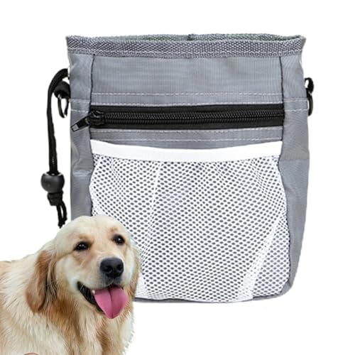 Leckerli-Tasche für Hundetraining, tragbarer Snack-Halter, Schnellzugriff, multifunktionaler Leckerli-Organizer mit Kotbeutelschlitz für Spielzeug, Kies, tragbare Ausrüstung bei Hundeaktivitäten von Xinhuju