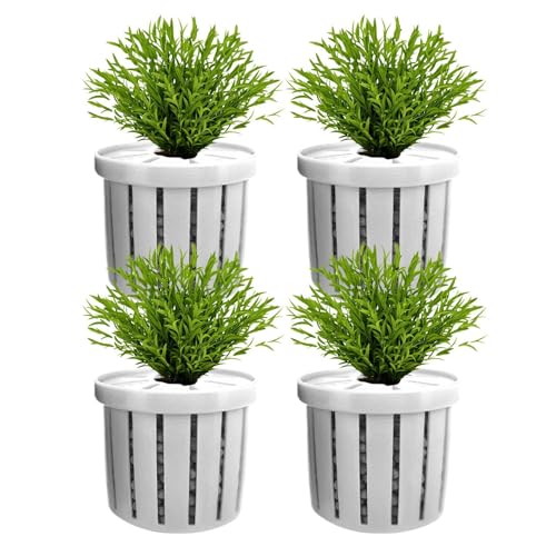 Töpfe für Aquarium | Stabiler Befestigungskorb für Fischbecken, Dekoration für Aquarien, Haus, Büro, Hotel, Restaurant von Xinhuju