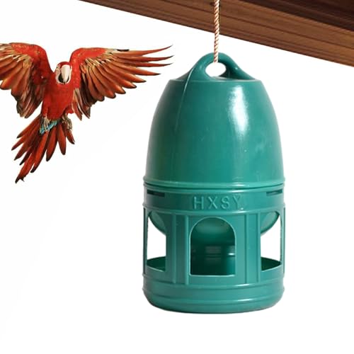 Vogelwasser-Drinker – Automatischer Taubenspender – Tier bietet eine große Kapazität mit oberem Griff für Hühnerpapagei mit Wachteltaube von Xinhuju