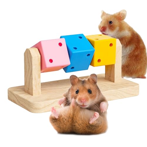 Xinhuju Meerschweinchenkauenspielzeug, Meerschweinchenspielzeug, Handwerkskunst, bissfestige Meerschweinchenkauspielzeug für Syrer, Frettchen, Gerbil, Kaninchen von Xinhuju