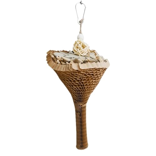 Xinhuju Papageien-Aktenvernichter-Spielzeug, Kegel-Design, Vogelfutter-Spielzeug – Vogel zerkleinern Papierspielzeug mit Haken, Käfigzubehör, kaubares Papageienspielzeug, Xinhuju Papageien-Aktenvernichter-Spielzeug, Kegel-Design, Vogelfutter-Spielzeug – Vogel zerkleinern Papierspielzeug mit Haken, Käfigzubehör, kaubares Papageienspielzeug, von Xinhuju