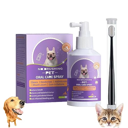 Xiniear Cvreoz Gel FüR Die Mundpflege Von Haustieren, Creoz Gel Erfahrungen, Cvreoz Pet Oral Repair Gel, BekäMpfen Sie Zahnstein, Ohne ZäHneputzen (1stück) von Xiniear