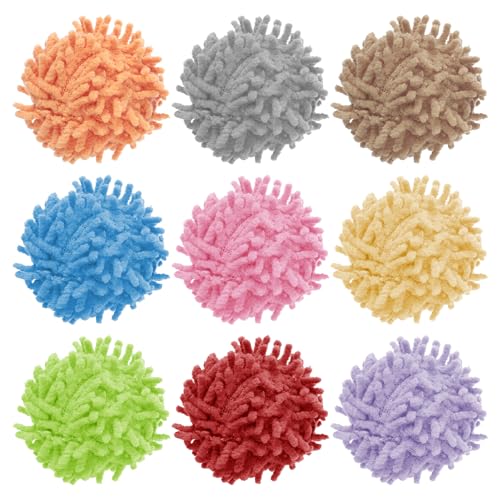 Xinjoduz 9 Stück Katzenball 5 cm Bunt Katzenspielzeug Bälle Weiche Katzenbälle Spielball Spielzeug Bälle für Katzen Haustier Interaktives Training Xinjoduz 9 Stück Katzenball 5 cm Bunt Katzenspielzeug Bälle Weiche Katzenbälle Spielball Spielzeug Bälle für Katzen Haustier Interaktives Training von Xinjoduz