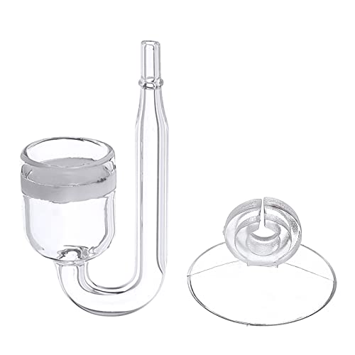 Für CO2 Diffusor Glass Zerstäuber Für Aquarium Für Gepflanzt Erstellen Sie Eine Reichhaltige CO2 Fix Mit Saugbecher Ruhigen Blasen von Xinsheinelry