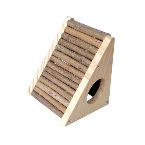 Trapezoidaler Holz Hamster Käfig Unterkunft Klettern Spielzeug Kleine Haustierübung Leiter Leiter Hamster Käfigzubehör Trapezoidaler Holz Hamster Käfig Unterkunft Klettern Spielzeug Kleine Haustierübung Leiter Leiter Hamster Käfigzubehör von Xinsheinelry