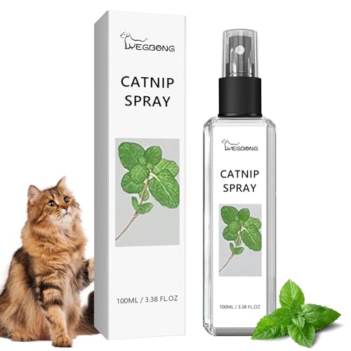 Xionghonglong katzenminze Spray,Catnip Spray,Natürliches Entspannungs- & Anti-Stress-Mittel für Katzen,Katzenminze-Spray für Katzen,für Katzen und Kätzchen,100 ml(3.38 Oz) Xionghonglong katzenminze Spray,Catnip Spray,Natürliches Entspannungs- & Anti-Stress-Mittel für Katzen,Katzenminze-Spray für Katzen,für Katzen und Kätzchen,100 ml(3.38 Oz) von Xionghonglong