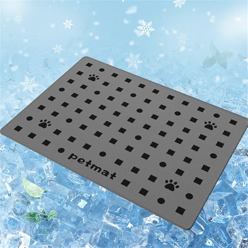 KüHlmatte Hunde Hunde-KüHlmatten KüHldecke Bett SelbstküHlende KüHlmatte Hund SelbstküHlendes Pad Haustier-KüHlmatte Langlebiges KüHlkisse Bett FüR Haustiere Hunde Katzen (85x120 cm,Dunkelgrau) KüHlmatte Hunde Hunde-KüHlmatten KüHldecke Bett SelbstküHlende KüHlmatte Hund SelbstküHlendes Pad Haustier-KüHlmatte Langlebiges KüHlkisse Bett FüR Haustiere Hunde Katzen (85x120 cm,Dunkelgrau) von Xisnuient