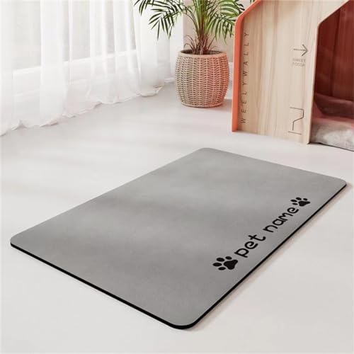 Silikon-Futtermatte Für Haustiere Hund-Katze-Futtermatten Schützt Fußböden Feeding Mat Für Katzen Und Hunde Wassernapf wasserdichte Leicht Zu Reinigende Tischsets Für Pet (30x50 cm,Farbe 5) von Xisnuient