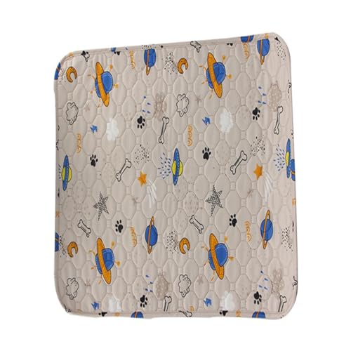 Xisnuient Haustier-Teppich Waschbare Pinkelpads Mat Für Hund Katze rutschfeste wasserdichte Hundematte Haustier Training Pads Für Wurfkiste Töpfchen Laufstall Kiste Pet Carpet (70x100cm,Rosa) von Xisnuient