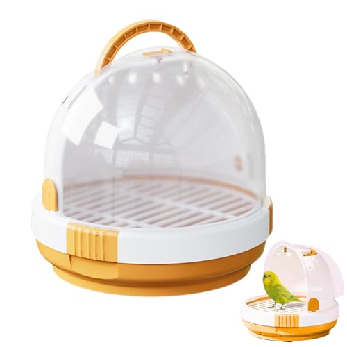 Vogel-Transportkäfig, leicht, atmungsaktiv, für Papageien, Transportkäfig für kleine Haustiere mit Verriegelung Vogel-Transportkäfig, leicht, atmungsaktiv, für Papageien, Transportkäfig für kleine Haustiere mit Verriegelung von Xistuoz