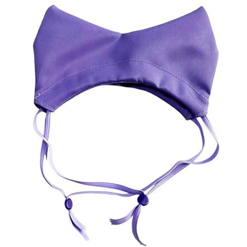 Xistuoz Duschhaube für Hunde, verstellbare Badekappe, Ohrenschutz, Oxford-Stoff, wasserdicht, Kopfwickel, Haustierzubehör für Kätzchen, Welpen, Kleintiere von Xistuoz