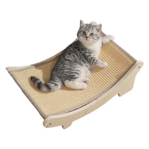 Xistuoz Kratzbrett für Katzen, Sisalkrallenschleif-Lounge, Kätzchennest, Matte – Haustierbedarf, Holz-Katzenmöbel-Bett zum Schutz von Sofa, Boden Xistuoz Kratzbrett für Katzen, Sisalkrallenschleif-Lounge, Kätzchennest, Matte – Haustierbedarf, Holz-Katzenmöbel-Bett zum Schutz von Sofa, Boden von Xistuoz