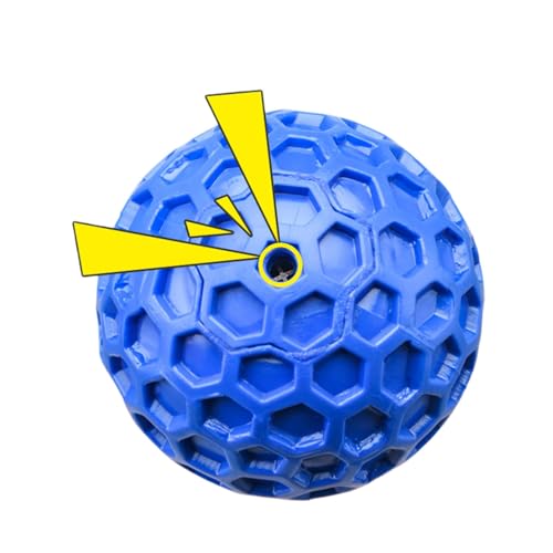 Xistuoz Quietschendes Kauspielzeug für Hunde, interaktiver Zahnreinigungsball für Haustierwelpen, lustiges interaktives Kauspielzeug für kleine, mittelgroße und große Tiere Xistuoz Quietschendes Kauspielzeug für Hunde, interaktiver Zahnreinigungsball für Haustierwelpen, lustiges interaktives Kauspielzeug für kleine, mittelgroße und große Tiere von Xistuoz