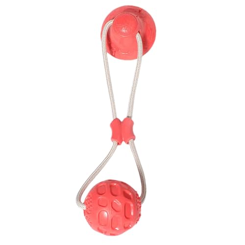 Xistuoz Seilspielzeug für kleine Hunde, Kauspielzeug mit Saugnapf, Welpen-Beißring, Hundespielzeug, wiederverwendbar, interaktives Hundespielzeug für Welpen im Innen- und Außenbereich Xistuoz Seilspielzeug für kleine Hunde, Kauspielzeug mit Saugnapf, Welpen-Beißring, Hundespielzeug, wiederverwendbar, interaktives Hundespielzeug für Welpen im Innen- und Außenbereich von Xistuoz