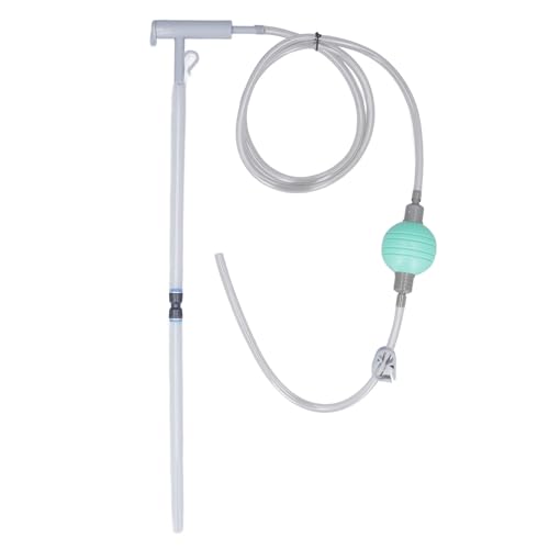 Aquarium-Siphon-Wasserwechsler, Manueller Aquarium-Kiesreiniger mit Langer Düse, Abnehmbarer Vakuum-Siphon-Staubsauger Zum Reinigen von Wechselndem Wasser und Zur Reinigung von Aquarium-Siphon-Wasserwechsler, Manueller Aquarium-Kiesreiniger mit Langer Düse, Abnehmbarer Vakuum-Siphon-Staubsauger Zum Reinigen von Wechselndem Wasser und Zur Reinigung von von Xiuganpo