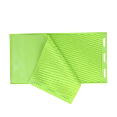 Xiuganpo 2 PCs Beeswax Pressblatt, 5,4 Mm Hochwertiges Silikon -Bienenstock -Presseblatt, Einfach zu Speichern, Tragbare Wabenblätter, Bienenstockwachspresse, Bienenzubehörversorgungen von Xiuganpo