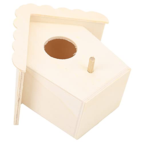 Xiuganpo DIY TRÄFåGELHUS, Compose Outdoor Bird House Schöne Form Rein Natürlicher für den Garten Im Freien für die Innenabkoration für das Haus (Spitzentraufe Nr. 4) von Xiuganpo