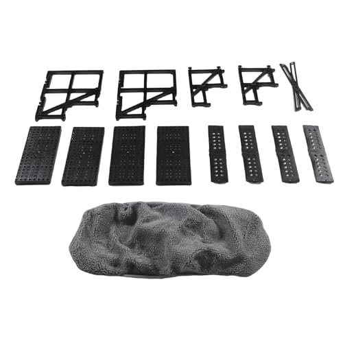 Xiuganpo Hunderampe und Treppe, 3-stufige Waschküche Treppe Plastik Nicht-Schlupf-Schritt, 23.62x13.78x15.75in, Breitere Haustiertreppe für Bett, Couch, Abnehmbare Abdeckung von Xiuganpo