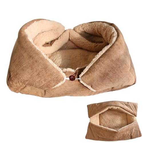 Xiwhuua Kätzchenbett, Haustierbetten für Katzen,2-in-1-Schlafsack für kleine Hunde - Warmes Haus, Katzendecke, waschbares Katzencouchbett, Schlafversteck für kleine mittelgroße Katzen und Hunde Xiwhuua Kätzchenbett, Haustierbetten für Katzen,2-in-1-Schlafsack für kleine Hunde - Warmes Haus, Katzendecke, waschbares Katzencouchbett, Schlafversteck für kleine mittelgroße Katzen und Hunde von Xiwhuua