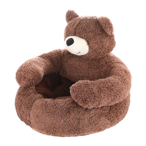 Xiwhuua Katzenbett Hundebett Haustierbett Weich Schöne Bär Hug Tierbett Abnehmbar Und Waschbar Hundesofa Hundekissen Plüsch-Haustierbett Runden Katze Schlafen Bett Für Klein Katzen Und Hunde Xiwhuua Katzenbett Hundebett Haustierbett Weich Schöne Bär Hug Tierbett Abnehmbar Und Waschbar Hundesofa Hundekissen Plüsch-Haustierbett Runden Katze Schlafen Bett Für Klein Katzen Und Hunde von Xiwhuua