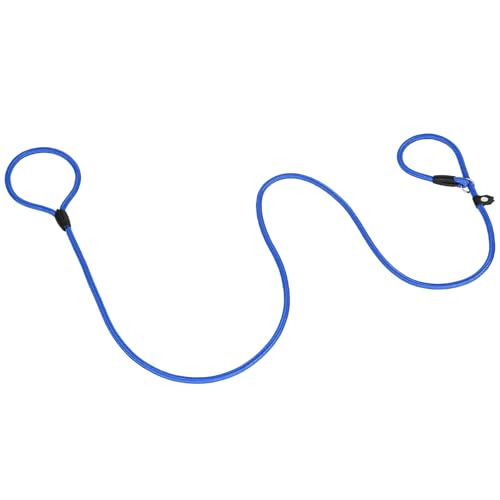 Hundeleine, leichte und langlebige Trainingsleine, um das Ziehen zu stoppen, einfach anzuziehen, kein Halsband oder Geschirr erforderlich, 135 cm lange, verstellbare Hundeleine für kleine Hunde (blau) Hundeleine, leichte und langlebige Trainingsleine, um das Ziehen zu stoppen, einfach anzuziehen, kein Halsband oder Geschirr erforderlich, 135 cm lange, verstellbare Hundeleine für kleine Hunde (blau) von Xiwlaikeqi