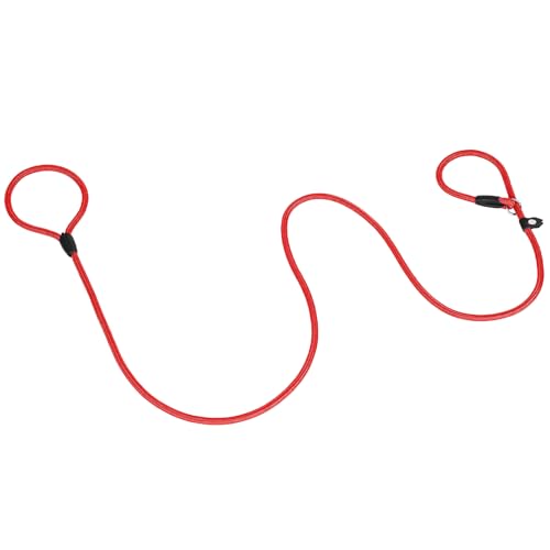 Hundeleine, leichte und langlebige Trainingsleine für Hunde, um das Ziehen zu stoppen, einfach anzuziehen, kein Halsband oder Geschirr erforderlich, 135 cm lange, verstellbare Hundeleine für kleine von Xiwlaikeqi