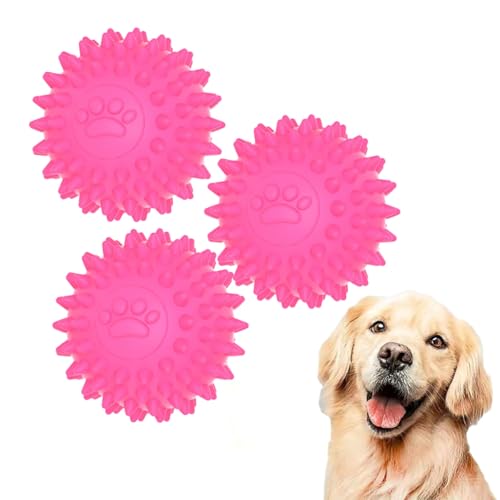 3 Stück Hundespielzeug für Hunde,Hundespielzeug für Aggressive Kauer,Wasserspielzeug Hund Schwimmend,Interaktive Bissfest Zahnen Hundeball Unzerstörbar für Kleine und Große Hunde (meihongse,5.5cm) 3 Stück Hundespielzeug für Hunde,Hundespielzeug für Aggressive Kauer,Wasserspielzeug Hund Schwimmend,Interaktive Bissfest Zahnen Hundeball Unzerstörbar für Kleine und Große Hunde (meihongse,5.5cm) von Xiyocadt